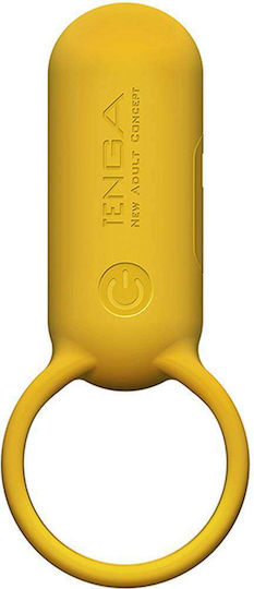 Tenga SVR Plus Smart Vibe Ring Vibrating Cock Ring Schwanz Yellow