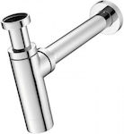 Ideal Standard Brass Siphon Sink Silver
