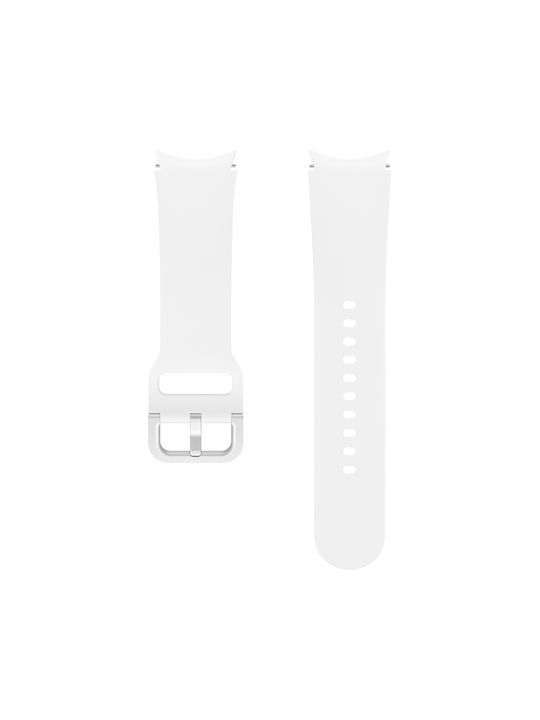 Samsung Sport S/M Λουράκι Σιλικόνης Λευκό (Gala...
