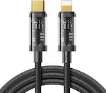 Joyroom S-CL020A12 Braided USB-C to Lightning Cable 20W Black 1.2m