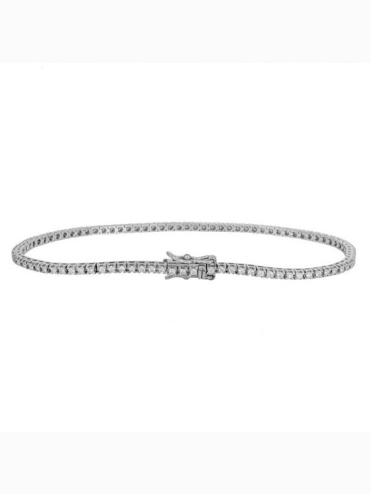 18K White gold bracelet with brilliant 043449 043449 18K Gold