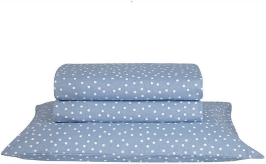 Kentia Leyla Сет Калъфки за Възглавници с корица за плик 01 Blue 50x70см.