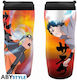 Abysse Naruto vs Sasuke Glas Thermosflasche Kun...