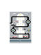 Freebox City Hopscotch Kinder Teppich Gray 120x180cm