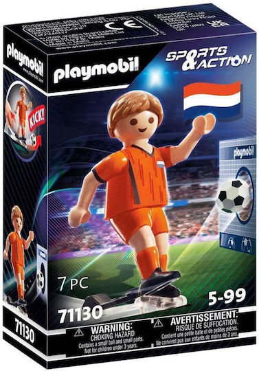 Playmobil Sports & Action Fotbalist Național al Olandei pentru 5-99 ani