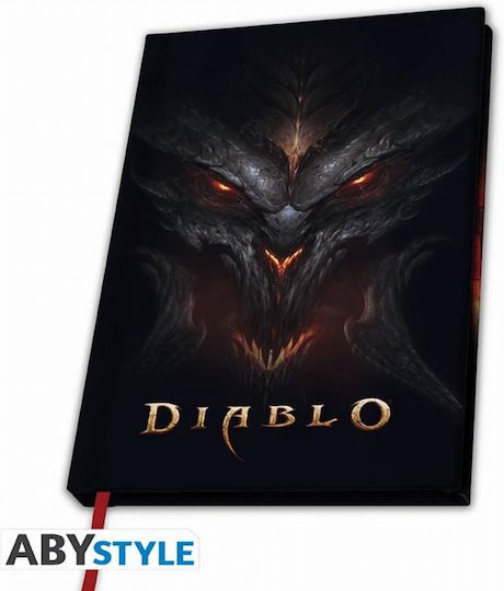 Abysse Diablo Key Art Notebook Black