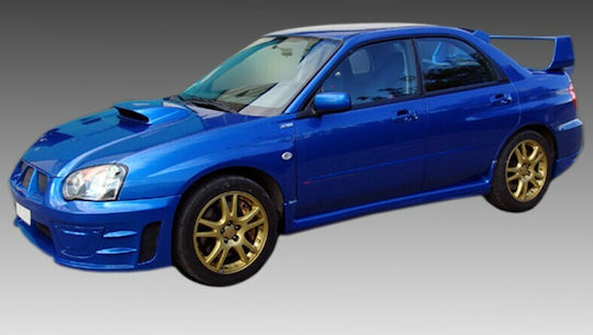 Motordrome Μαρσπιέ Αυτοκινήτου Πλαϊνά Set Συμβατό με Subaru Impreza 2004