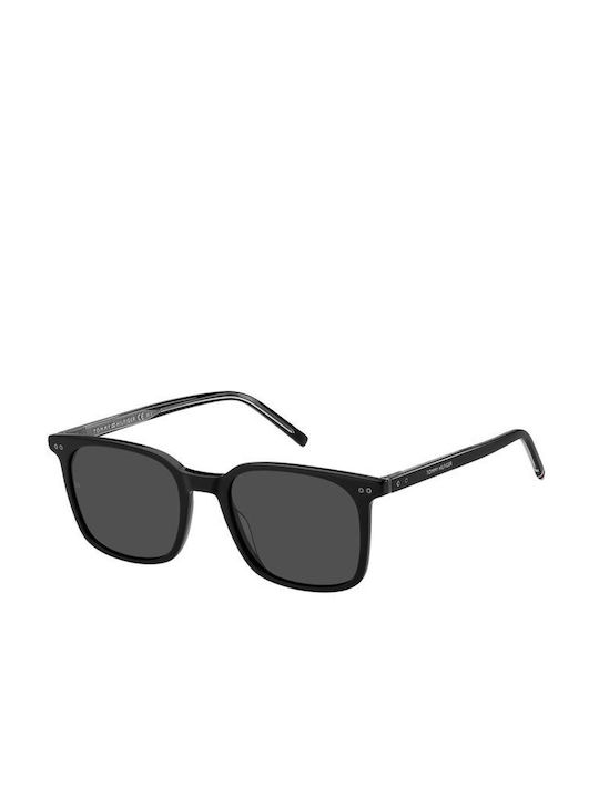 Tommy Hilfiger Γυαλιά Ηλίου με Μαύρο Κοκκάλινο Σκελετό και Γκρι Φακό 2053698075-3IR