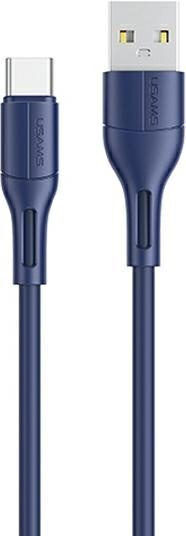 Usams Usams US-SJ501 USB 2.0 Kabel USB Typ-C männlich - USB-A Blauer 1m SJ501USB03