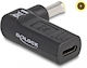 DeLock Βύσμα για Φορτιστή USB-C σε Samsung 5.5x3mm 90°
