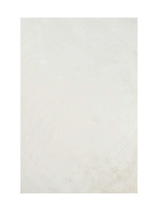 Carpet Super Fluffy Ivory 100X160cm