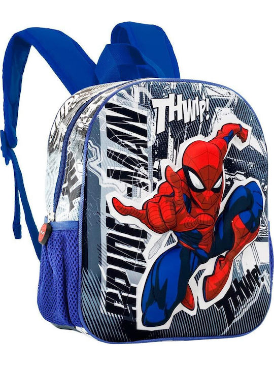 Karacter Mania Spiderman Tasche Rucksack Blau