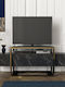 Stand TV Levitha Negru L160xA50xÎ46cm
