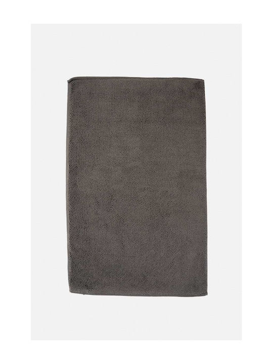 Pennie Bath Mat Cotton Premium 041761-15 Charcoal 57x100cm