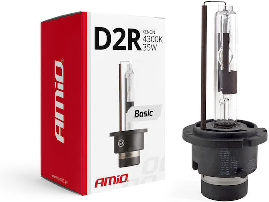 AMiO Lamps Car Basic D2R Xenon 4300K Natural White 12V 35W 1pcs