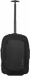 Targus EcoSmart Mobile Tech Traveler Τσάντα Laptop 15.6" με Ροδάκια σε Μαύρο χρώμα