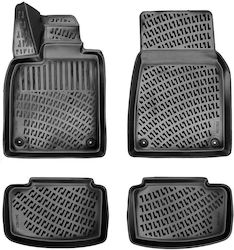 Rizline Set Front and Back 4pcs for Porsche Taycan 2019 Black