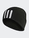 Stripes Beanie Masculin Căciulă Tricotat în culoarea Negru