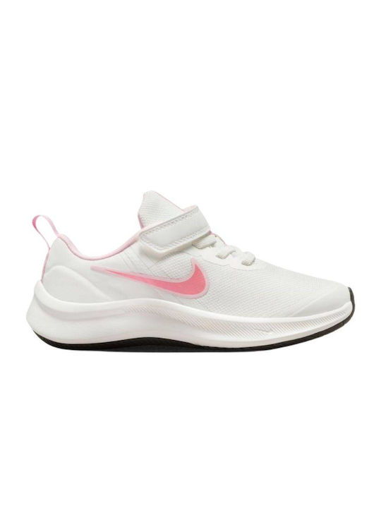 Nike Kids Sports Shoes Running Star Runner 3 White