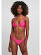 Set Bikini Dreieck mit Abnehmbarer Verstärkung Bright Violet