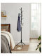 Vasagle Wooden Coat Rack Black 47x47x175cm
