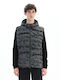 Sleeveless Winter Jacket Puffer Olive