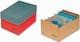 IONIA Box Ionia boxes DVD 3 positions Floor Standing Case 3 CD Red 20.5x15x30cm