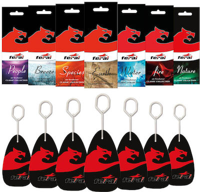 Feral Car Air Freshener Tab Pendand Classic Collection 7pcs