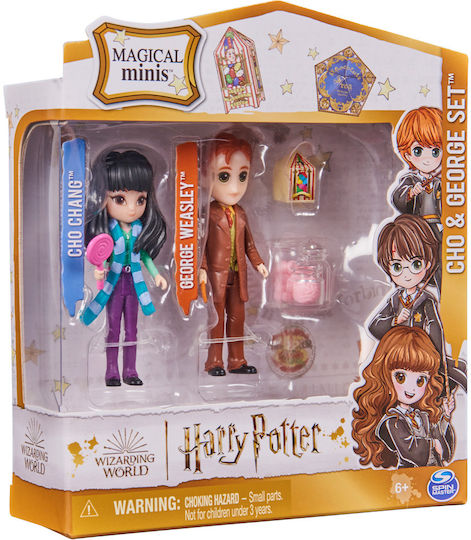 Spin Master Jucărie Miniatură Wizarding World Harry Potter Cho & George Set pentru 6+ ani Ani