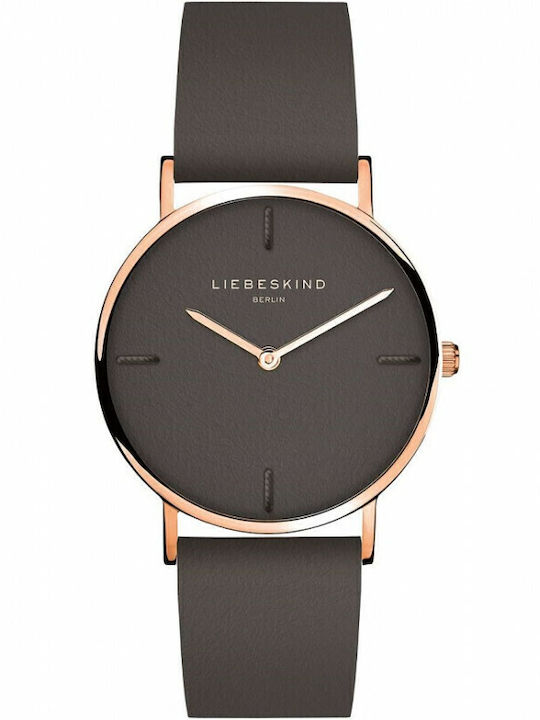 Liebeskind Berlin Women's Watch with Gray Leather Strap