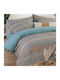 Nef-Nef Homeware Sheet Sets Single 170x270cm. Reflex Aqua 3pcs