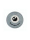 Nef-Nef Homeware Monstermania Kinder Teppich Gray Rund mit Durchmesser 100cm
