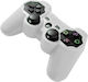 Husă de protecție pentru controller pentru Controller PS3 Alb