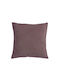Nef-Nef Homeware Sofa Cushion Kotler Velvet Burgundy 45x45cm