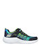 Bounder Παιδικά Sneakers με Σκρατς Μαύρα