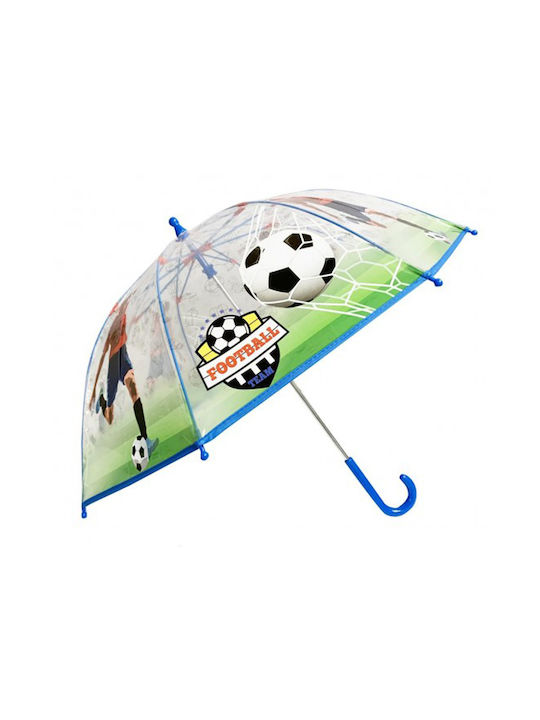 Kinder Regen Regenschirm Fußball 9429 Automatik