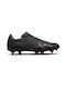 Nike Zoom Mercurial Vapor 15 Academy SG-Pro Χαμηλά Ποδοσφαιρικά Παπούτσια με Τάπες Μαύρα