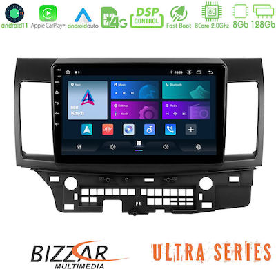 Bizzar Ηχοσύστημα Αυτοκινήτου για Mitsubishi Lancer 2008-2015 (Bluetooth/USB/WiFi/GPS) με Οθόνη 10"