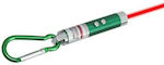 Keychain Flashlight LED & Laser Green