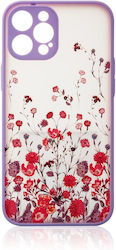 Hurtel Design Flower Purple (iPhone 12 Pro Max) Hurtel Design Flower Purple (iPhone 12 Pro Max)