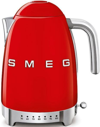 Smeg Reisekessel 1.7Es 2400W Rot