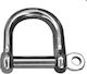 M8269 Navy Key Boat Deck Wide "D" Stainless Steel 5mm