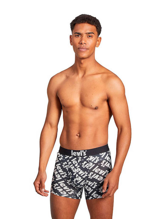 Herren Boxershorts Schwarz 2Packung