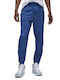 Sweatpants with Elastic Blue