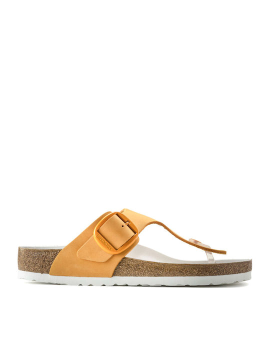 Birkenstock Gizeh Big Buckle Leder Flache Sanda...