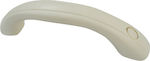 Eval Handle Boat Deck PVC Handle 250x60mm Cream