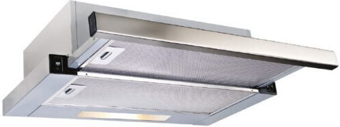 Proff Airmax 7062X Συρόμενος Απορροφητήρας 60cm Inox
