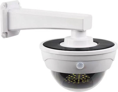 Solar Dummy Surveillance Bullet Camera White