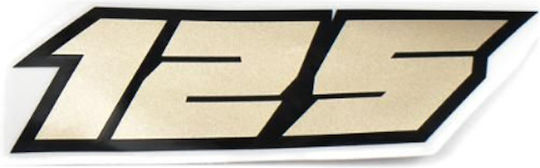 Benelli Dekorative Aufkleber 899-23-6000006 Benelli TNT 125 Gold