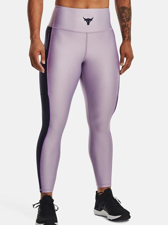Training Damen Gekürzte Formendefinition Leggings Lila